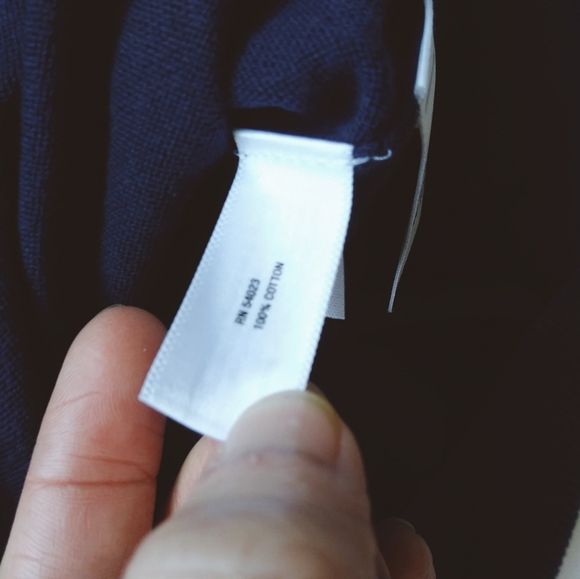 NWT GAP BLUE CARDIGAN SZ LARGE - Picture 5 of 5